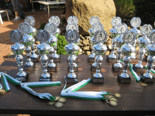 Jugendclubmeisterschaften 2015 - Medaillen und Pokale