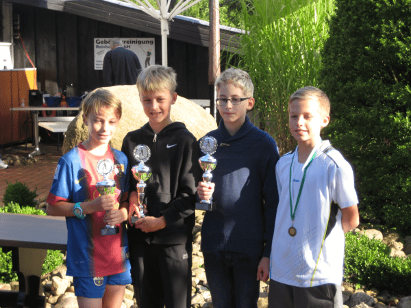 Jugendclubmeisterschaften 2015 - Sieger U12 Jungen