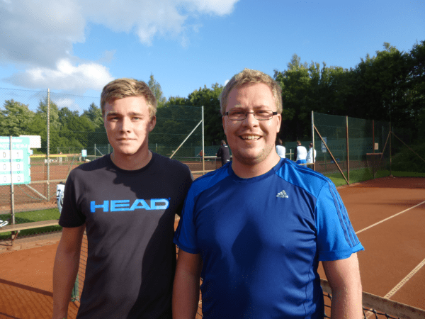 Herren A mit Christoph Lüdemann (re.)