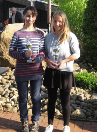 Jugendclubmeisterschaften 2015 - Siegerinnen U16 Mädchen